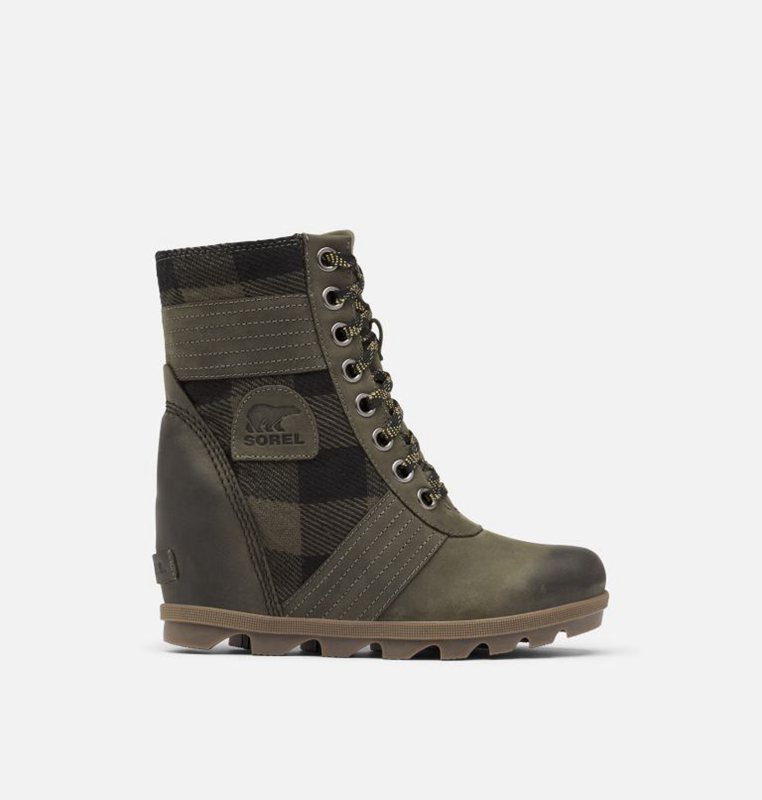 Sorel Dam Wedges Mörk Gröna - Lexie™ Boot - KFG-129458